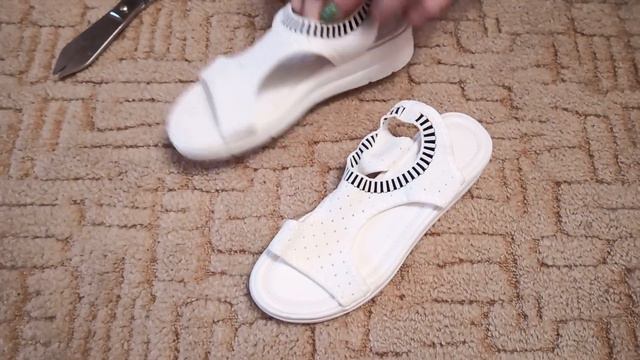 Распаковка. Летние женские босоножки. смотреть онлайн