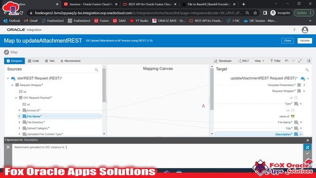 Create Oracle Integration to Upload Attachment in AP Invoice in oracle fusion | OIC tutorials смотреть онлайн