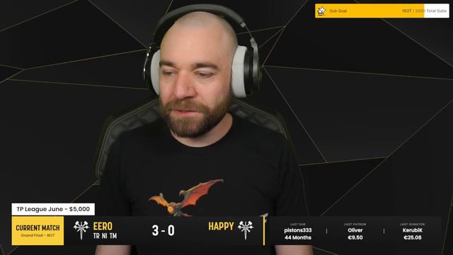 WC3 - [UD] Happy vs Eer0 [UD] - GRAND FINAL - TP League S2 M4 смотреть онлайн