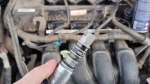 Проверка клапана муфты VVT