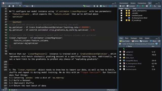Python, Matplotlib and Tensorflow in RStudio IDE смотреть онлайн
