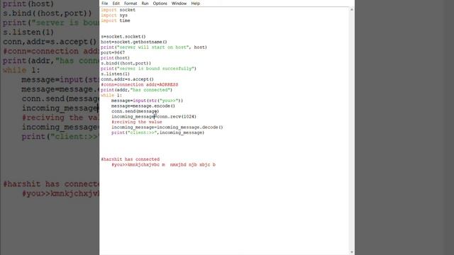 Makhing a chat box using python смотреть онлайн