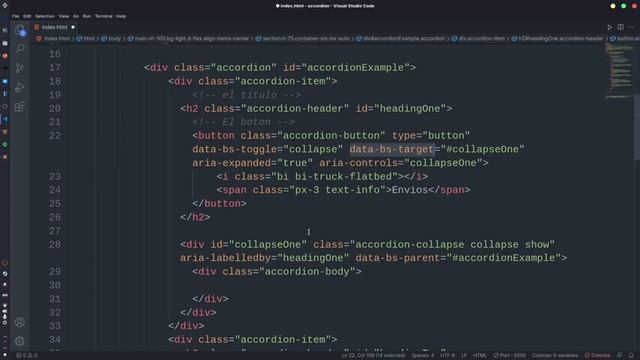 Como crear sección de preguntas con Bootstrap 5 (accordion) смотреть онлайн