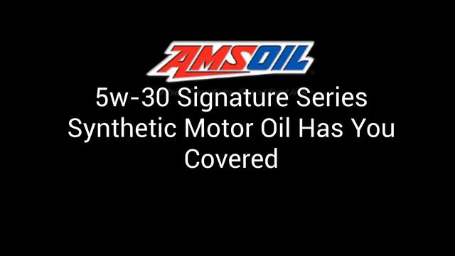 Amsoil Signature Series 5w 30 Synthetic Motor Oil Review смотреть онлайн