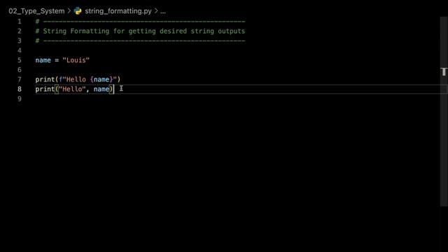 12 - Modern Python 101 | Thinking In Types - String Formatting | Beginner Full Course смотреть онлайн