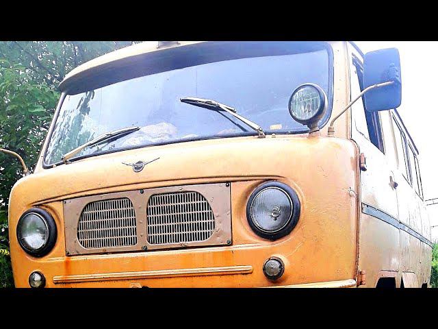 В Приморье до наших дней сохранилась Редкая БУХАНКА УАЗ 450 смотреть онлайн