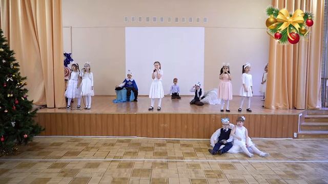 Новогоднее поздравление от учащихся нашей школы! смотреть онлайн