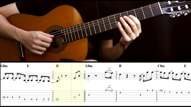 YOU Guitar Tabs Tutorial (Marshmello, Benny Blanco & Vance Joy) смотреть онлайн