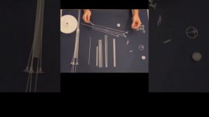 Как собрать стойку на 19 воздушных шаров. Фонтан из шаров.