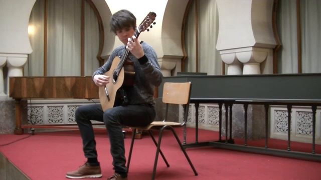 Servaas Verbergt plays capriccio 24 by Luigi Legnani смотреть онлайн