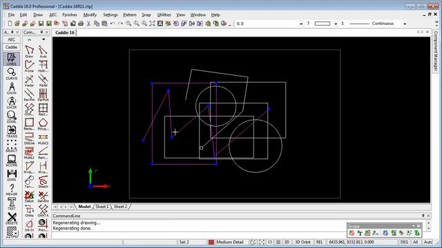 Mouse Button Setup in Caddie - AutoCAD Architecture compatible DWG CAD software смотреть онлайн