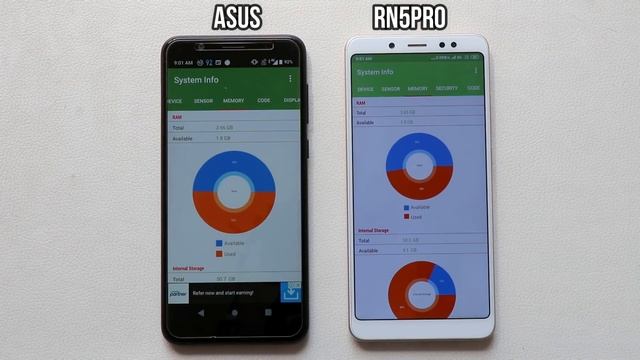 ASUS ZENFONE MAX PRO M1 VS REDMI NOTE 5 PRO #FINAL BATTEL#AFTER PIE#CAMERA#SPEED#BATTERY смотреть онлайн