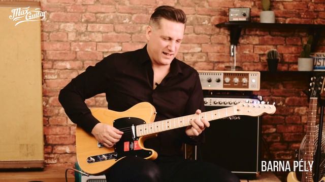 Fender American Pro Telecaster gear demo by Barna Pély смотреть онлайн