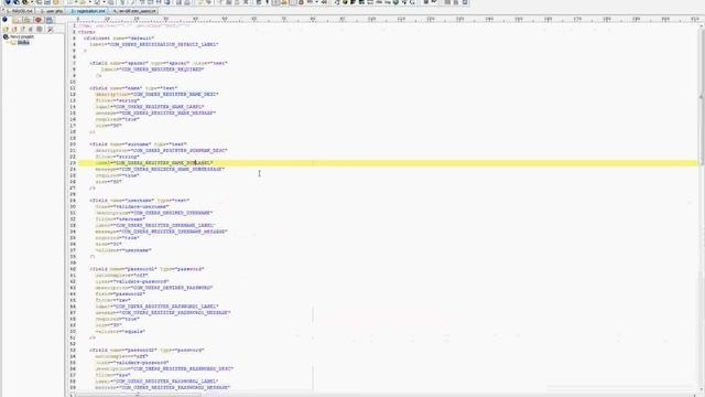 Joomla 2.5 Tutorial Custom registration form fields / Úprava registračního formuláře смотреть онлайн