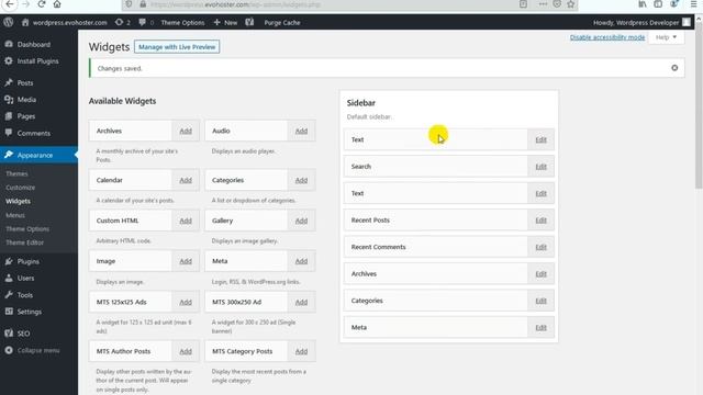How To Add WordPress Widgets In Accessibility Mode | WordPress Accessibility смотреть онлайн
