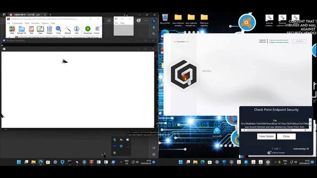 Checkpoint Endpoint vs Kaspersky Endpoint with some real nasty malware. смотреть онлайн