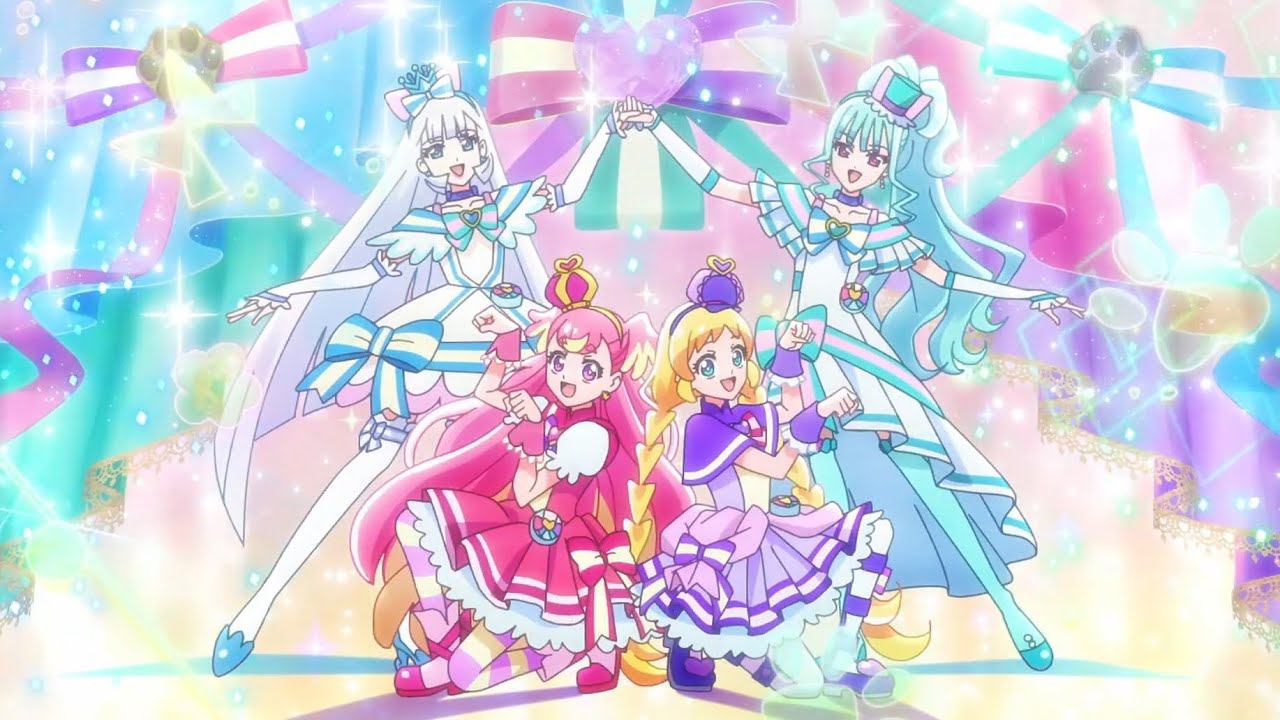 [1080p] Wonderful Precure! - Group Transformation