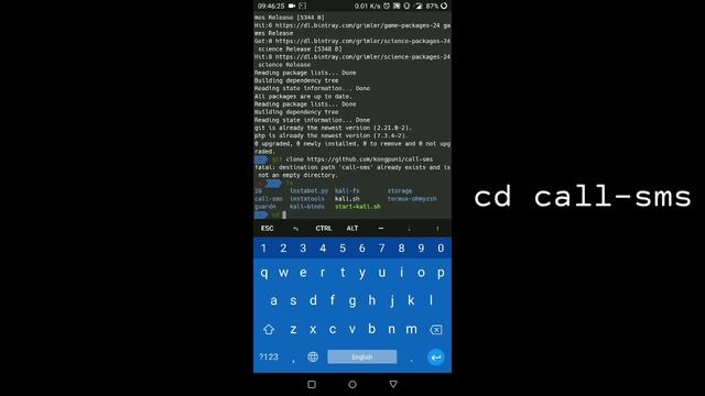 [ Termux ] Fakecall & Sms смотреть онлайн