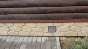 Отделка цоколя сайдингом