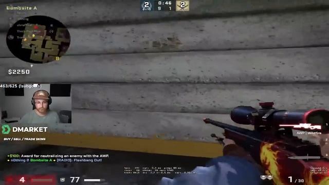 THE MOST OVERPOWERED 4 STACK ON VERTIGO! (Ft. OhnePixel, Trainwrecks & Dizzy) | CS:GO смотреть онлайн