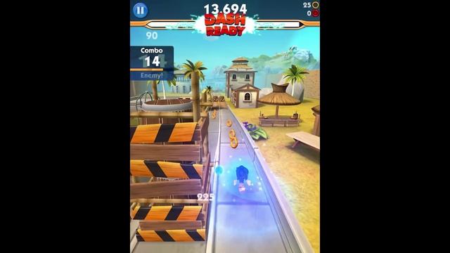 Sonic Dash 2: Sonic Boom (iOS) - Sonic + Amy Gameplay смотреть онлайн