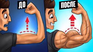 БИЦЕПСЫ. 10 упражнений для БЫСТРОГО роста!