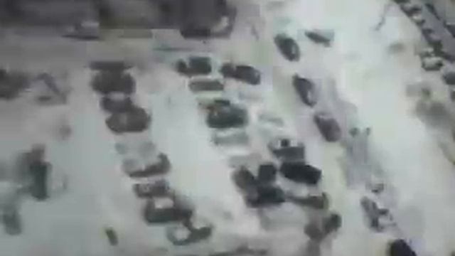 Весна в Новосибирске за 1 минуту (55 дней)