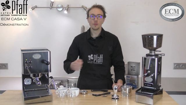 ECM Casa V DEMONSTRATION chez les Cafés Pfaff смотреть онлайн