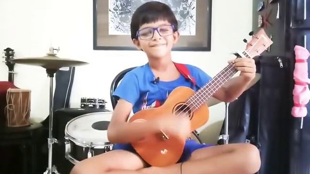 Konkani Medley - Goa | Jake Dias - Ukulele | 3 songs | Teacher - Carolyn Nunes & Cecille (Mom) смотреть онлайн