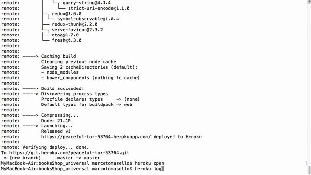 6 Deploy the app to Heroku смотреть онлайн