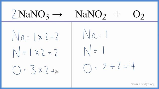How to Balance NaNO3 = NaNO2 + O2 (Decomposition of Sodium nitrate) смотреть онлайн