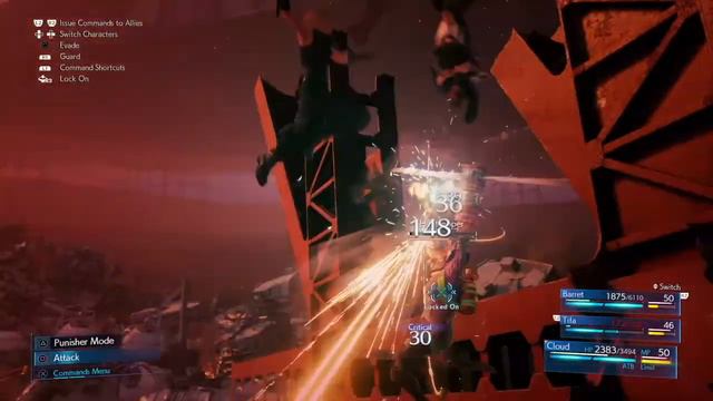 Final Fantasy VII Remake - All Cutscenes - Chapter 15 смотреть онлайн