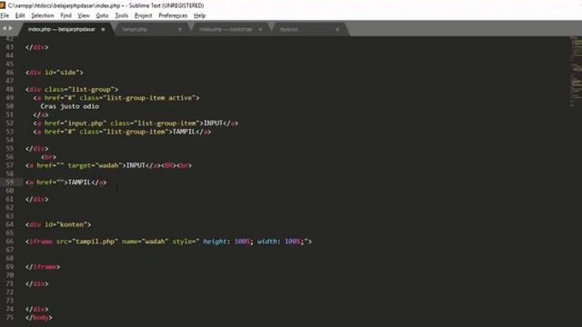 #BAG 12, PENERAPAN BOOTSTRAP ,TABLE,GLYPHICON ,PHP & MySql DASAR смотреть онлайн