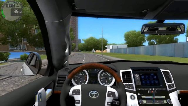 City Car Driving 1.5.1 Toyota Land Cruiser 200 2008 [G27] смотреть онлайн