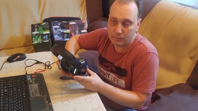 Обзор наушников KR-GM 304 смотреть онлайн