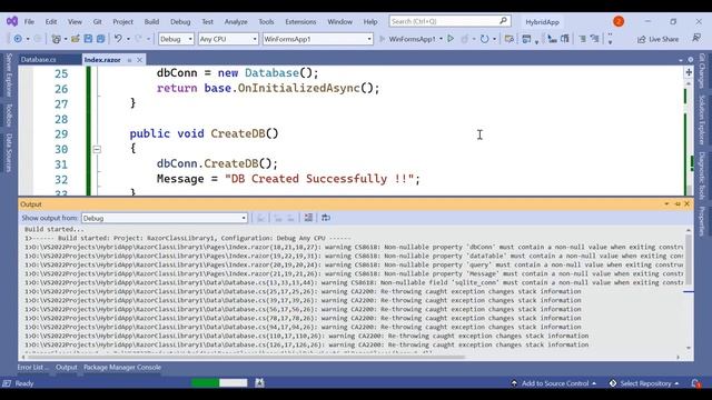 Blazor Desktop Winforms App CRUD Operations .Net6 Visual Studio 2022 смотреть онлайн