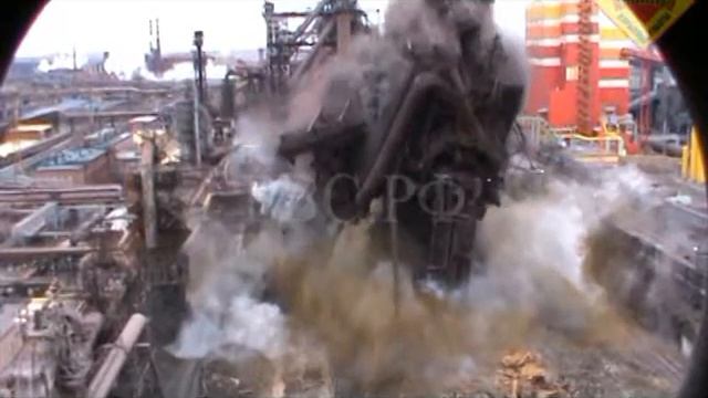 РВС Ч. 216 Корпус и пылеуловитель Доменная печь №3 НТМК Н. Тагил 2012.10.21 смотреть онлайн