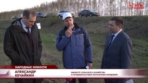 Рабочая поездка Главы Мордовии в Инсарский район.