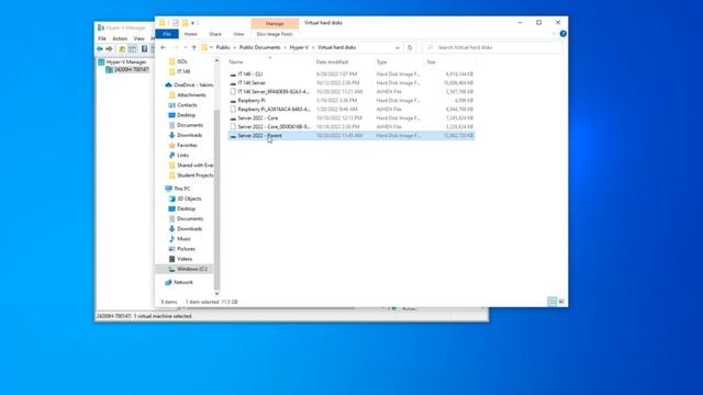 Using differencing disks in Hyper-V смотреть онлайн
