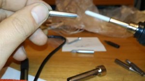 Не держится жало в паяльнике  с али экспрес иправляем