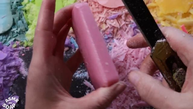 ASSORTED Soap | Cutting Soap (no Talking) | АСМР Резка мыла | #asmrsoap #carvingsoap *630