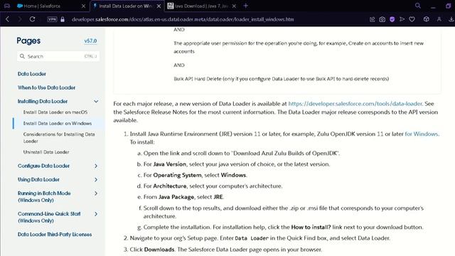 How to Install Salesforce Data Loader for Windows COMPLETE TUTORIAL смотреть онлайн