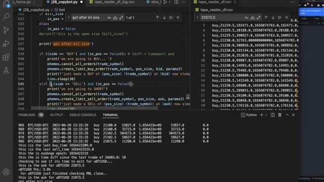 how to do algorithmic trading in python (3 DOPE trading bots) смотреть онлайн
