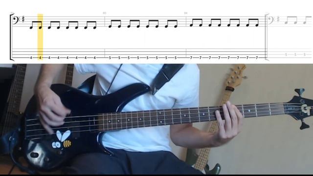 Wish I Had an Angel by Nightwish - Bass Cover (tablature & notation included) смотреть онлайн