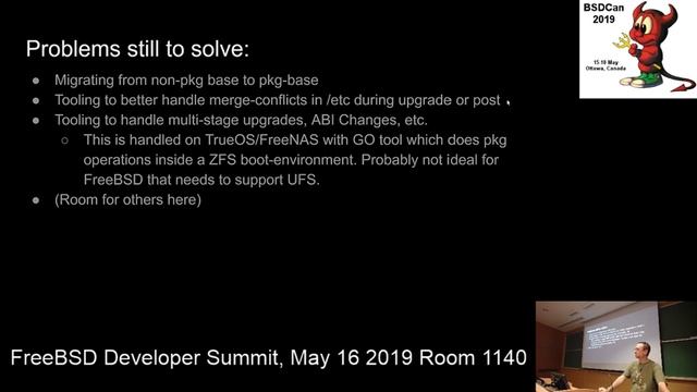 BSDCan '19 Dev Summit: pkgbase смотреть онлайн