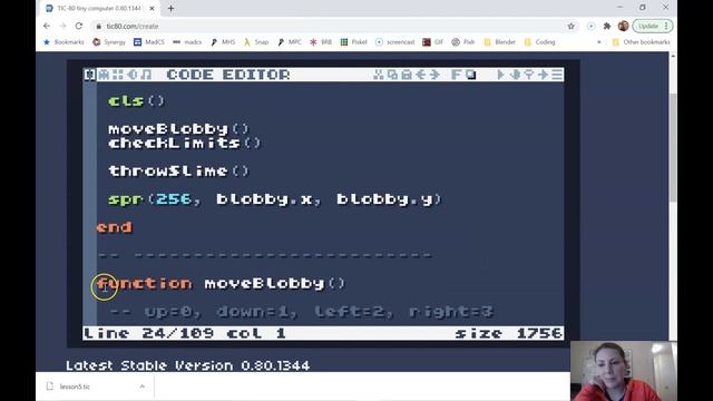 TIC-80 Platformer Lesson 6: code walkthrough смотреть онлайн