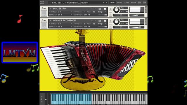 BAJO SEXTO Y ACORDEÓN HOHNER LIBRARY - SAMPLES para KONTAKT (INCLUYE NKI + WAVS)🎸¡¡POR MEDIAFIRE!!🎹 смотреть онлайн