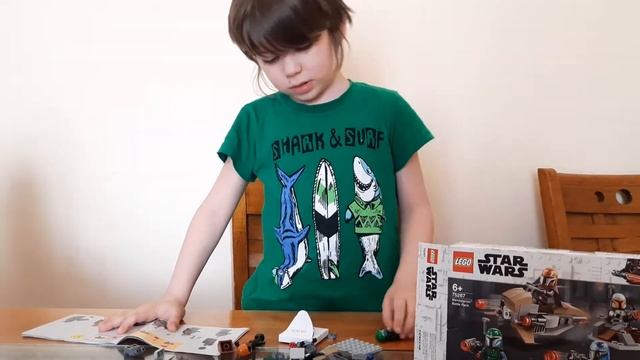 Lego Мандалорец Распаковка 75267 Lego Mandalorian Battle Pack смотреть онлайн