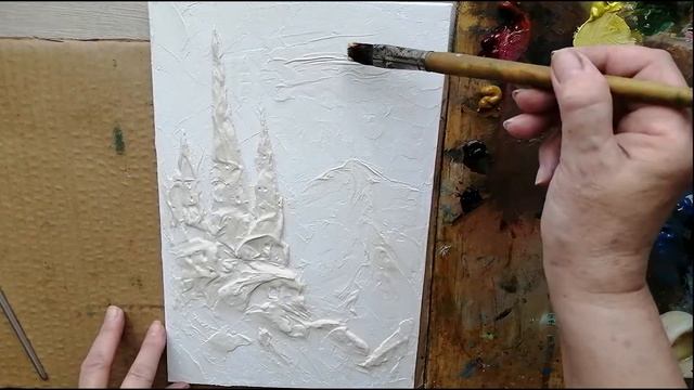 Хогвартс (рельефная картина)