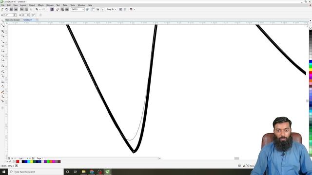 CorelDraw X7 Tutorial 2023 | How To Use Smooth Tool in Corel Draw смотреть онлайн